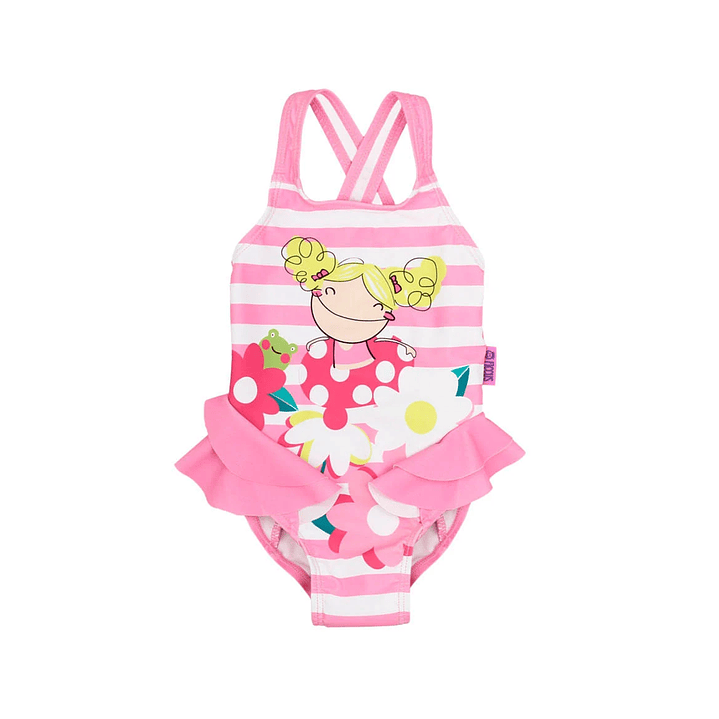 TRAJE DE BAÑO (BA) EST. GO FICCUS 2410221 ROSADO 12-18 MESES 1