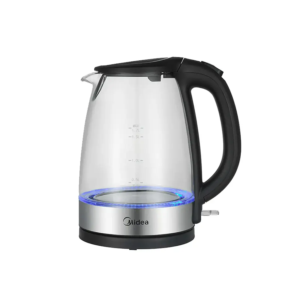 Hervidor Vidrio 1.7Lt Midea Mk-17G02A 2
