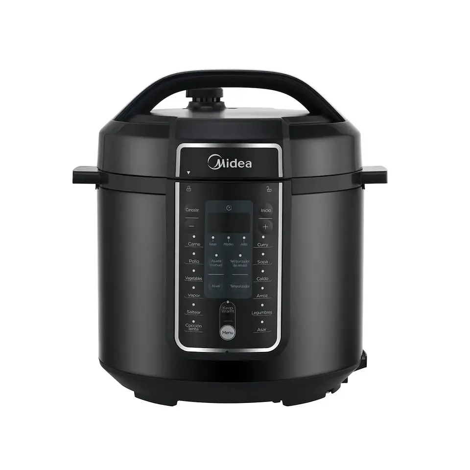 Olla A Presion 6L Black Midea My-Pc6007B 1