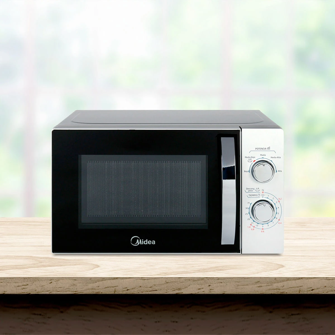 HORNO MICROONDA 20 LTS MECANICO MIDEA MMP-20NCJ9 3