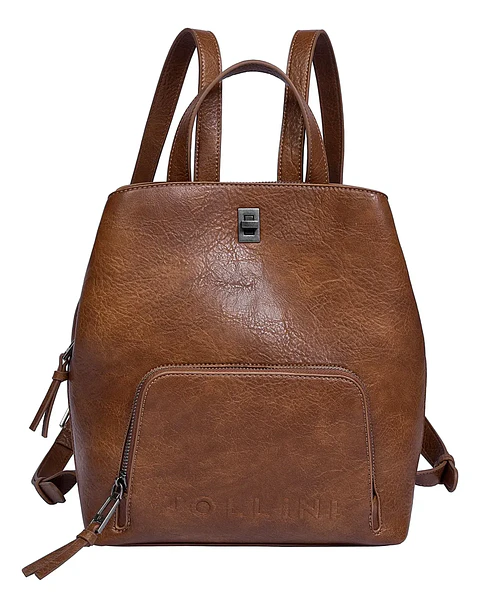 MOCHILA MUJER PU ROMOLO POLLINI PC741PUA2200A00 CAMEL 