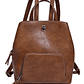 MOCHILA MUJER PU ROMOLO POLLINI PC741PUA2200A00 CAMEL  - Miniatura 1