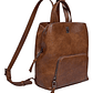 MOCHILA MUJER PU ROMOLO POLLINI PC741PUA2200A00 CAMEL  - Miniatura 3