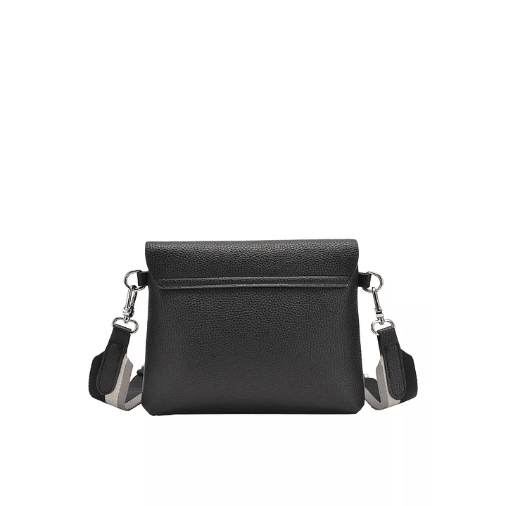 CARTERA MUJER BANDOLERA PU SUEDE BECKLEY ZAPPA ZM291PUAHR00A00 NEGRO S/T 2