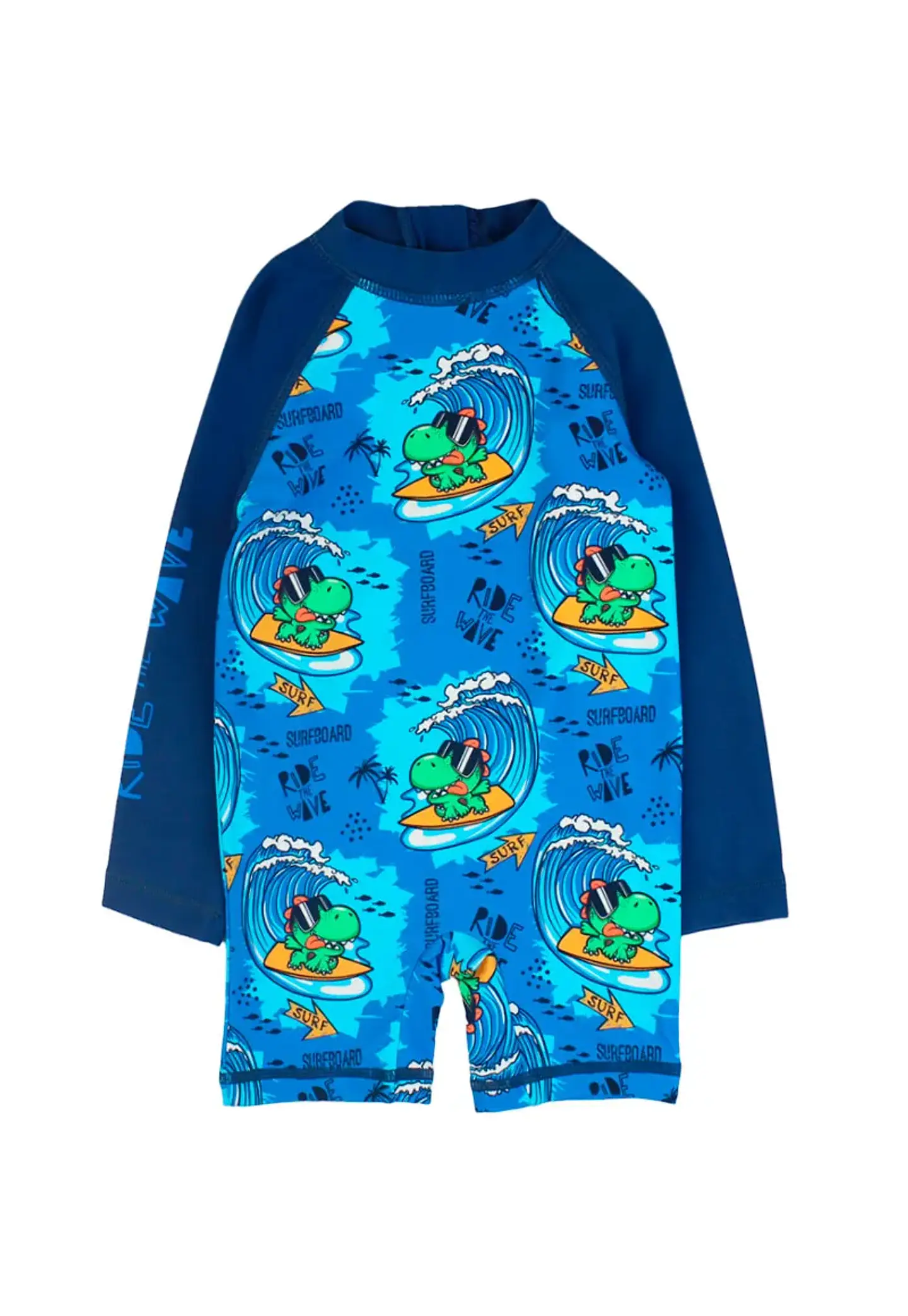 Traje De Baño (Ba) Est. Go Ficcus 2410221 Azul 12-18 Meses 1
