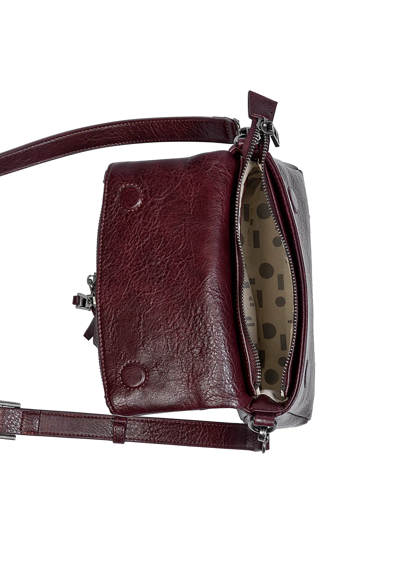 CARTERA (MU) BANDOLERA ROMOLO POLLINI PC761PUA4400A00 BURDEO S/T 4