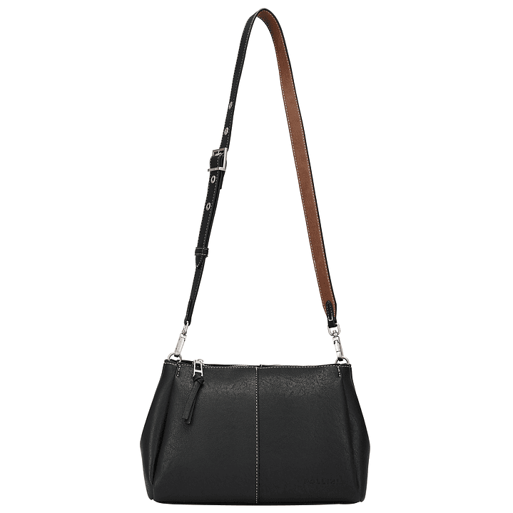 CARTERA (MU) PU LIGURIA POLLINI PC701PUAHR00A00 NEGRO S/T 2