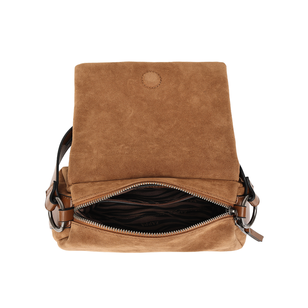 CARTERA (MU) BANDOLERA PU SUEDE BECKLEY ZAPPA ZM291PUA2200A00 CAMEL S/T 2
