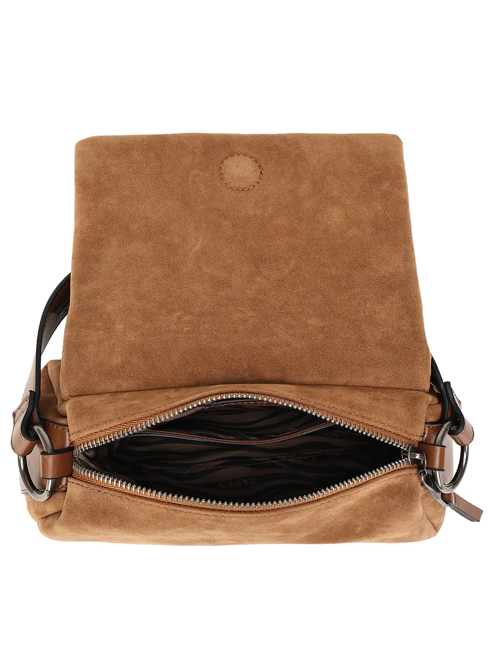 CARTERA (MU) BANDOLERA PU SUEDE BECKLEY ZAPPA ZM291PUA2200A00 CAMEL S/T 2