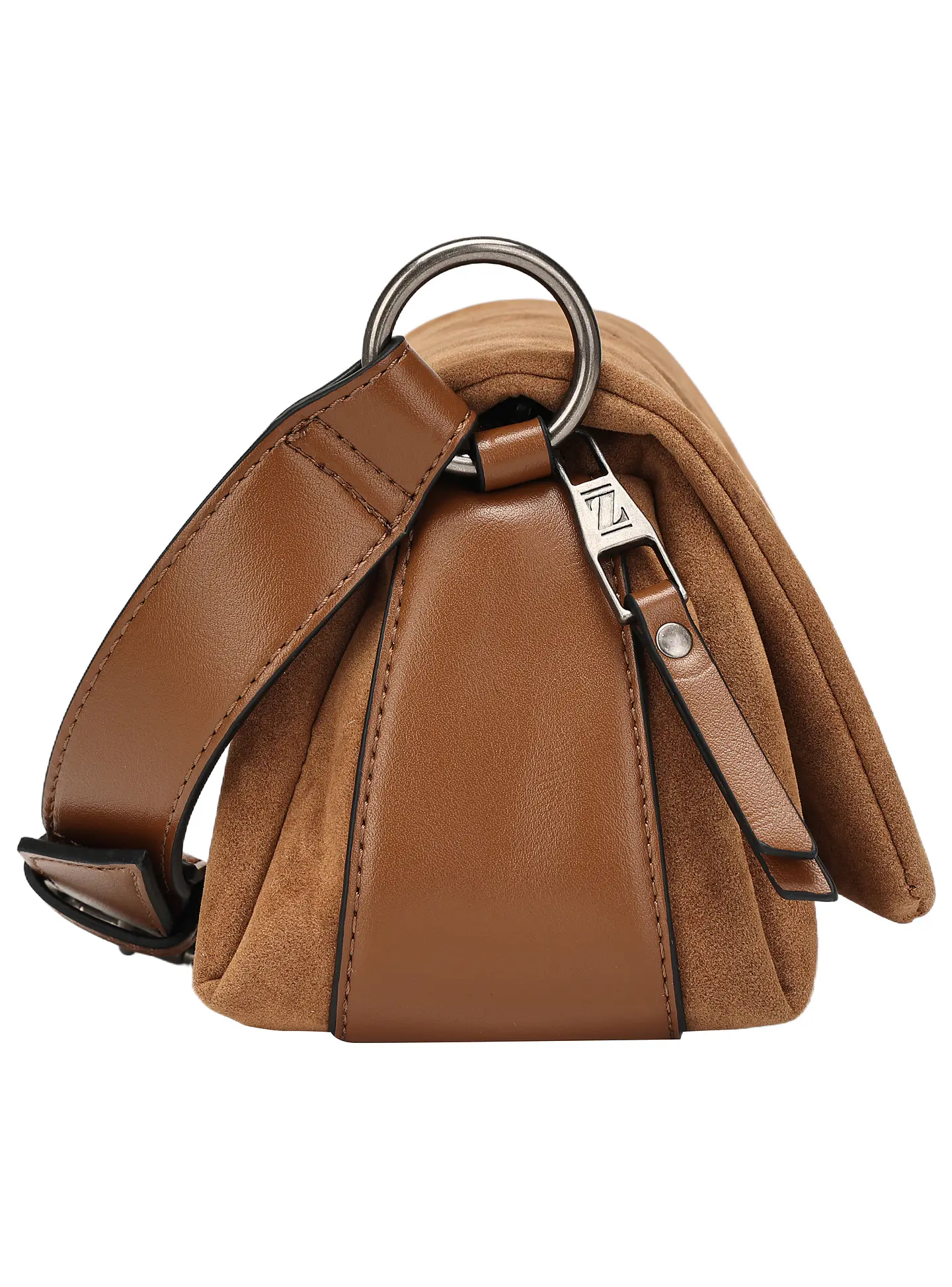 CARTERA (MU) BANDOLERA PU SUEDE BECKLEY ZAPPA ZM291PUA2200A00 CAMEL S/T 3