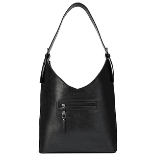 CARTERA (MU) PU LISO APLIC TACHAS WINDSOR ZAPPA ZM271PUAHR00A00 NEGRO S/T