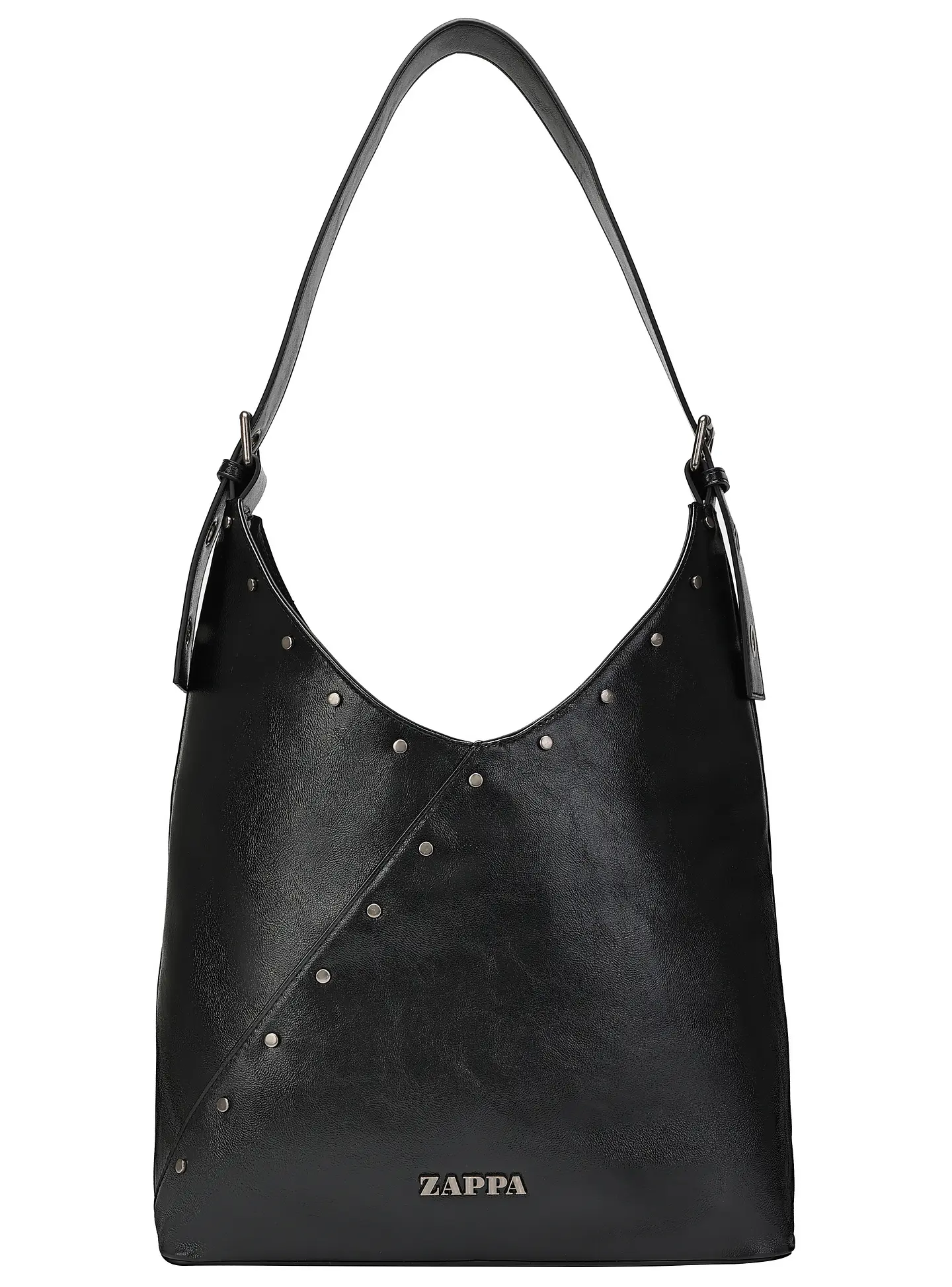 CARTERA (MU) PU LISO APLIC TACHAS WINDSOR ZAPPA ZM271PUAHR00A00 NEGRO S/T 4