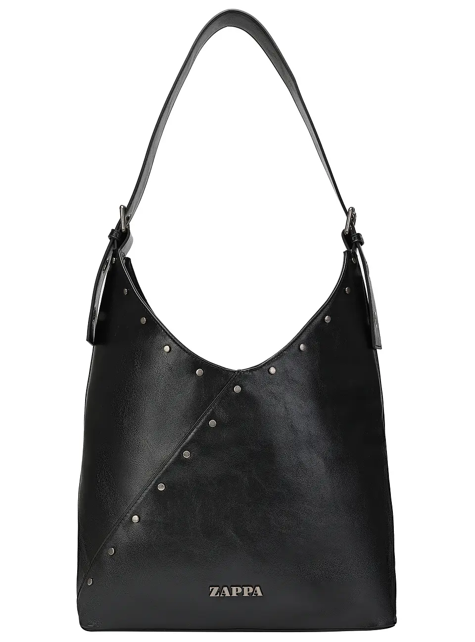 CARTERA (MU) PU LISO APLIC TACHAS WINDSOR ZAPPA ZM271PUAHR00A00 NEGRO S/T 4