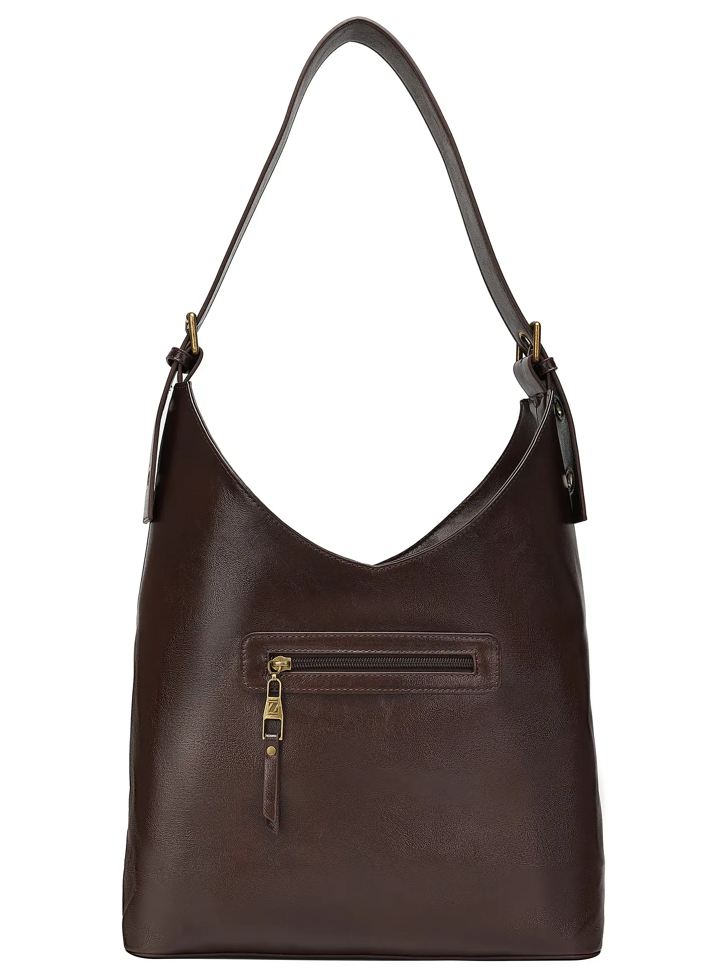 CARTERA (MU) PU LISO APLIC TACHAS WINDSOR ZAPPA ZM271PUA7500A00 CHOCOLATE S/T 2
