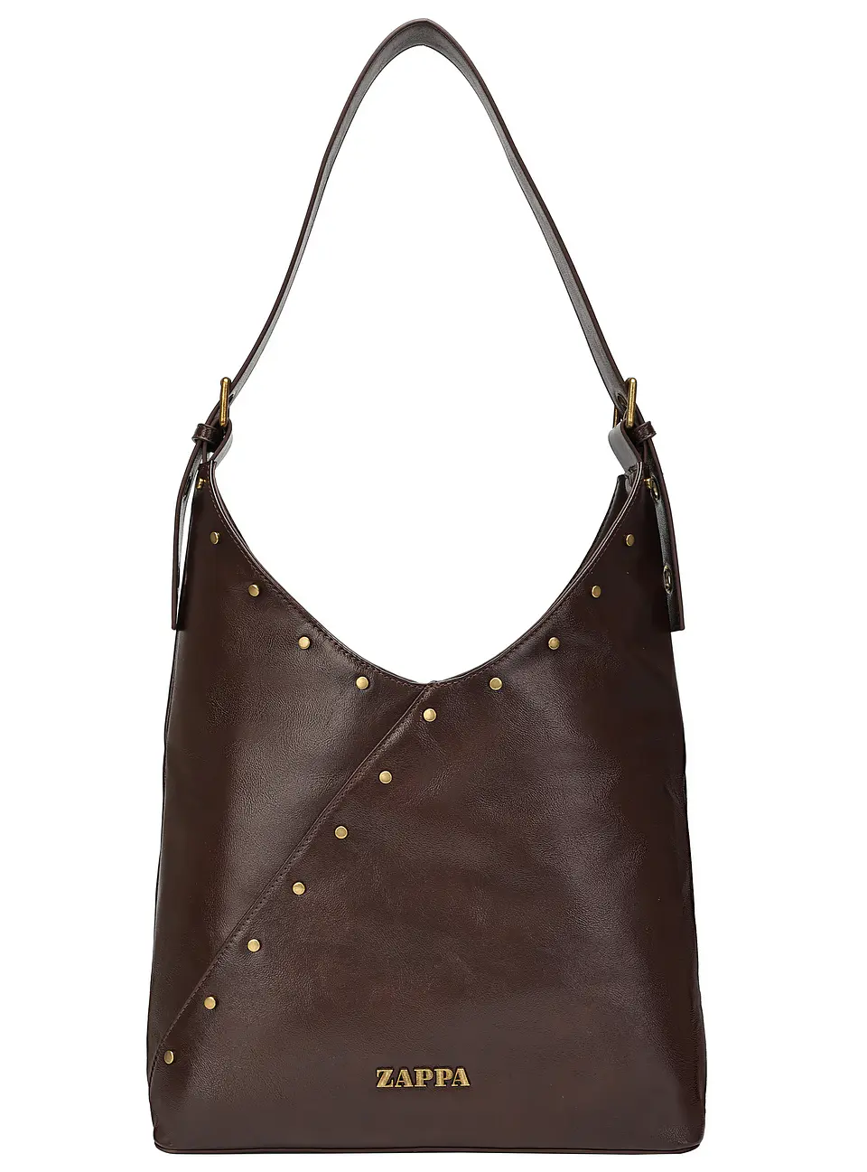 CARTERA (MU) PU LISO APLIC TACHAS WINDSOR ZAPPA ZM271PUA7500A00 CHOCOLATE S/T 1