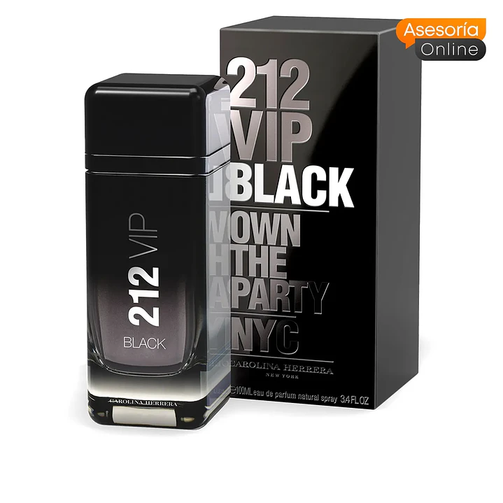 212 VIP BLACK EDP 100ML C.HERRERA ILM 066CLAS331 S/C S/T 2