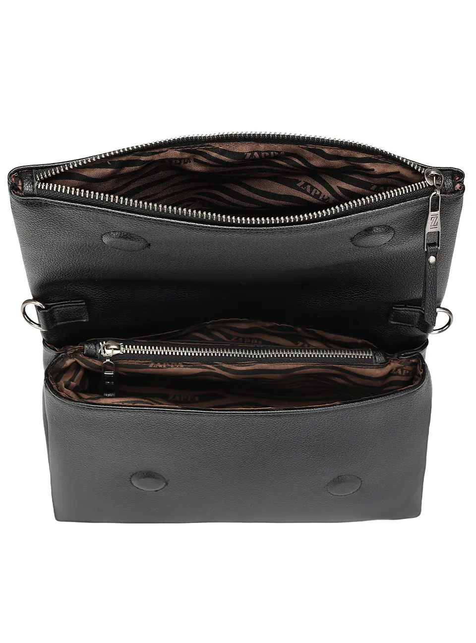 CARTERA (MU) BANDOLERA PU WESTHAM ZAPPA ZM021PUAHR00A00 NEGRO S/T 2