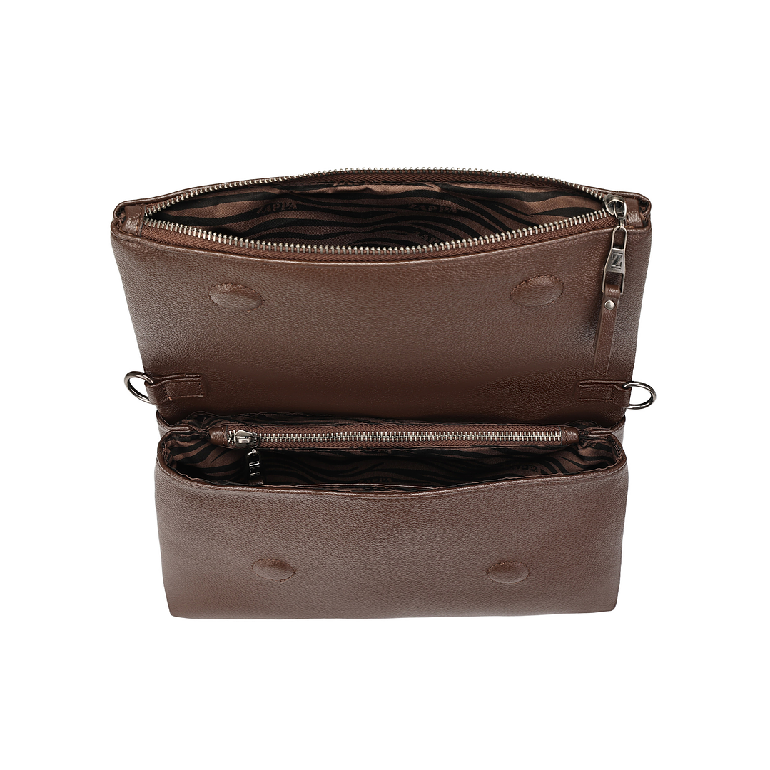 CARTERA (MU) BANDOLERA PU WESTHAM ZAPPA ZM021PUA7500A00 CHOCOLATE S/T 3