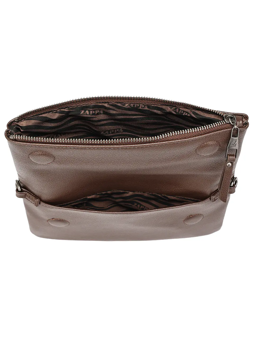 CARTERA (MU) BANDOLERA PU NIGHT WESTHAM ZAPPA ZM011PUA7500A00 CHOCOLATE S/T 4