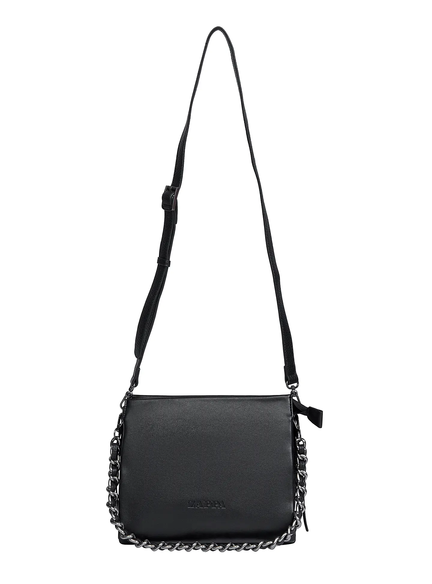 CARTERA (MU) BANDOLERA PU LISO CADENA RICHMOND ZAPPA ZC951PUAHR00A00 NEGRO S/T 1