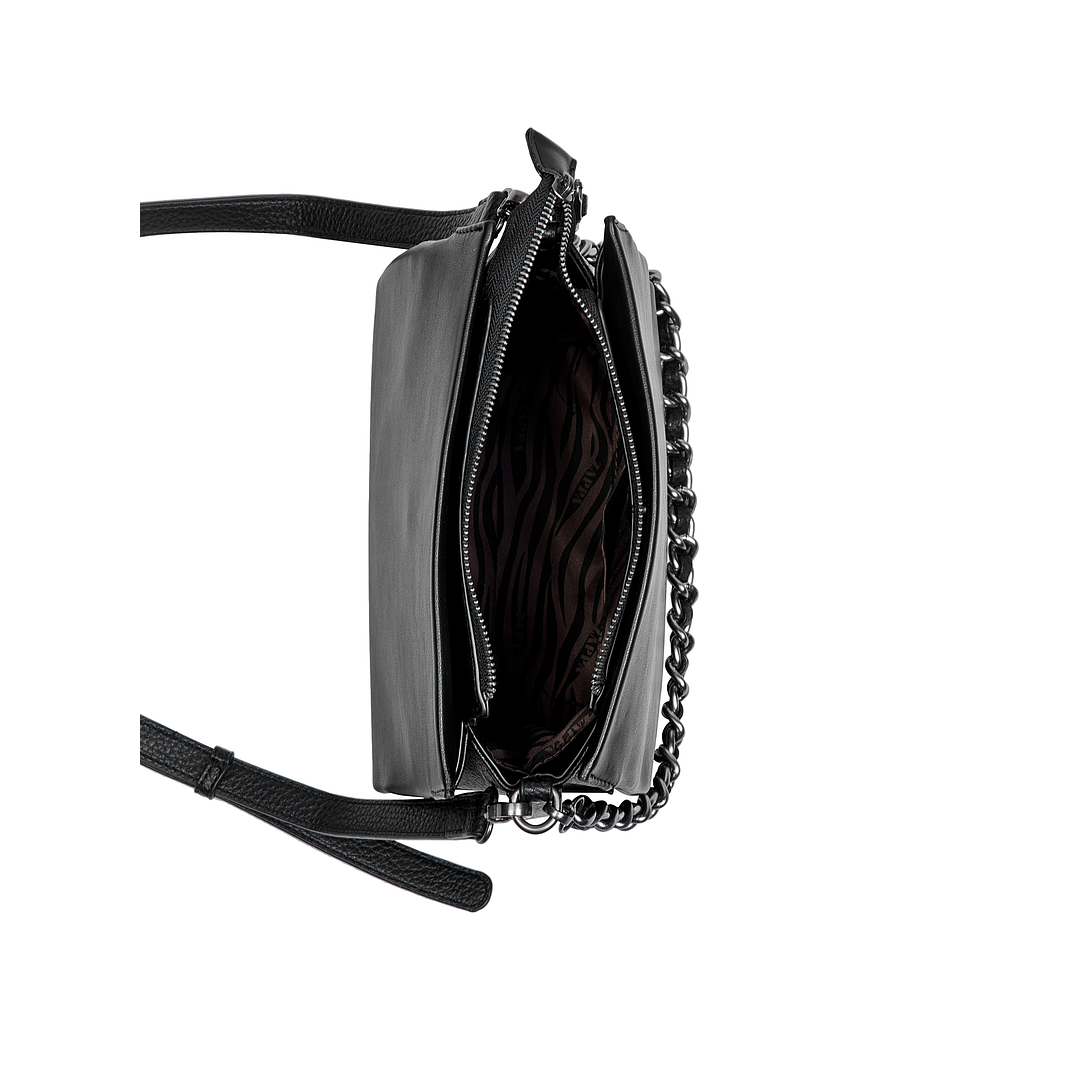 CARTERA (MU) BANDOLERA PU LISO CADENA RICHMOND ZAPPA ZC951PUAHR00A00 NEGRO S/T 2
