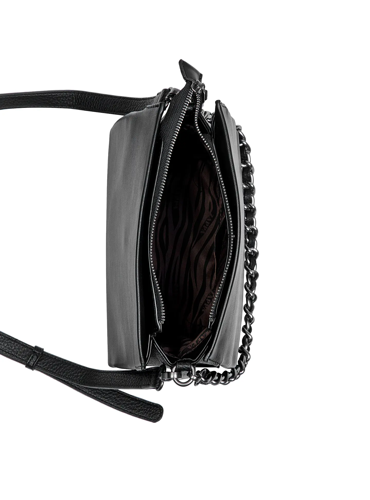 CARTERA (MU) BANDOLERA PU LISO CADENA RICHMOND ZAPPA ZC951PUAHR00A00 NEGRO S/T 2