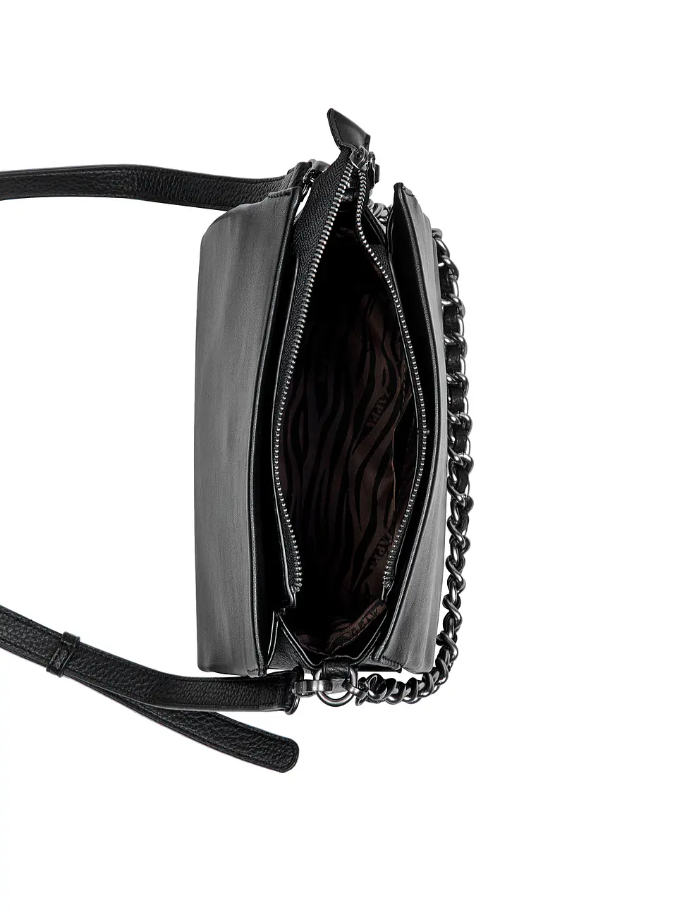 CARTERA (MU) BANDOLERA PU LISO CADENA RICHMOND ZAPPA ZC951PUAHR00A00 NEGRO S/T 2