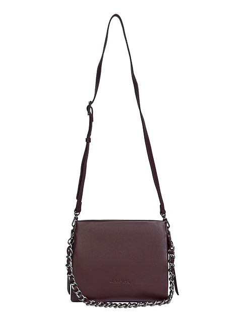 CARTERA (MU) BANDOLERA PU LISO CADENA RICHMOND ZAPPA ZC951PUA7500A00 CHOCOLATE S/T