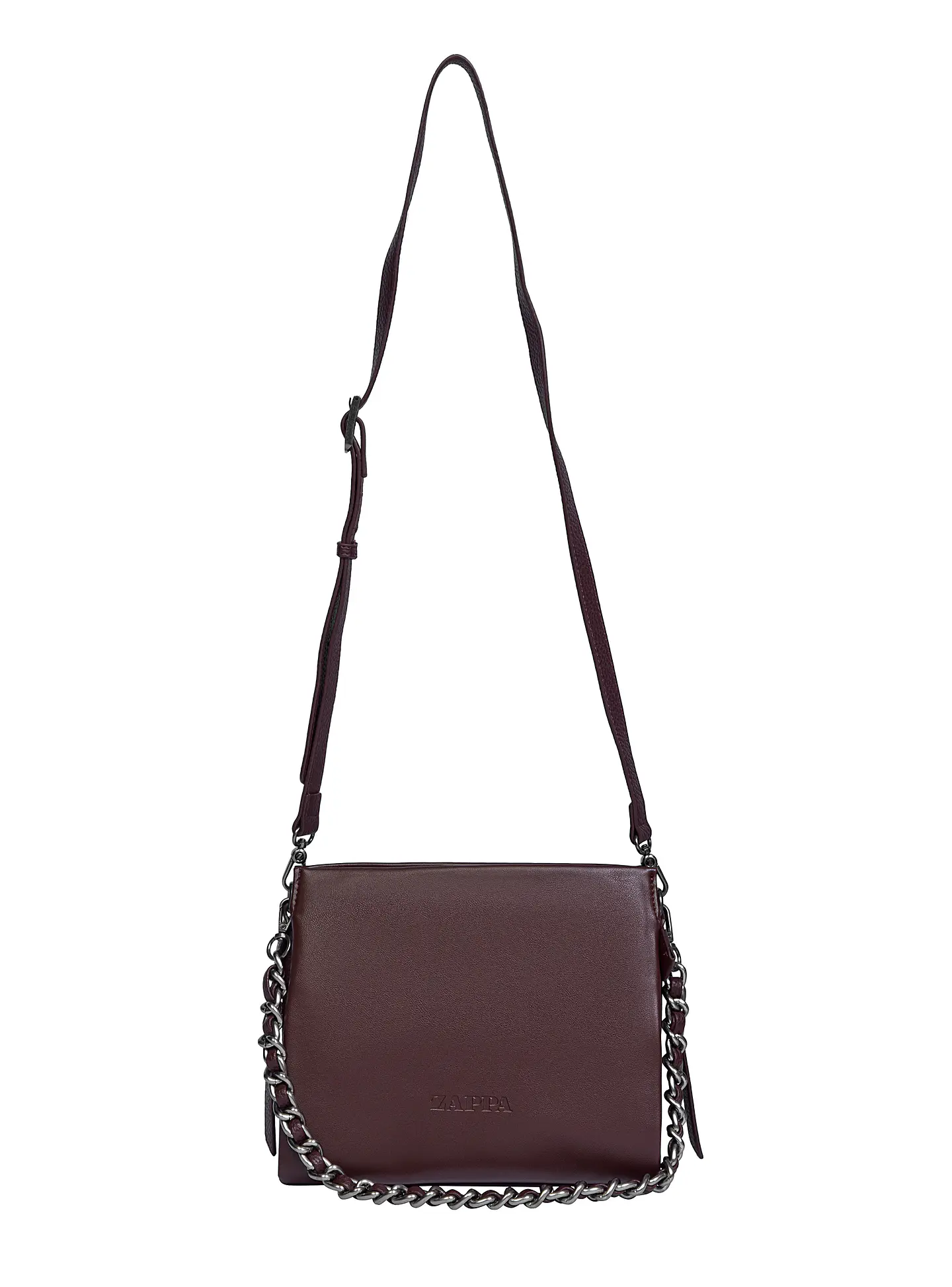 CARTERA (MU) BANDOLERA PU LISO CADENA RICHMOND ZAPPA ZC951PUA7500A00 CHOCOLATE S/T 1