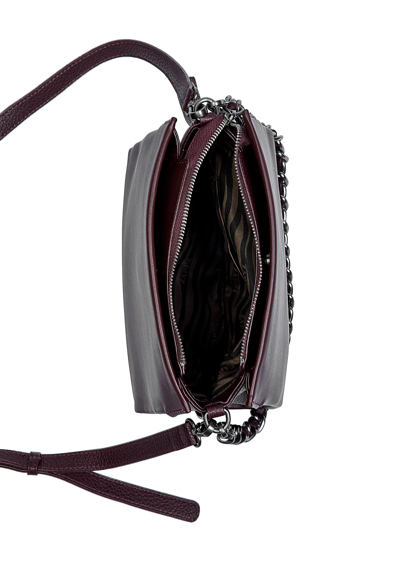 CARTERA (MU) BANDOLERA PU LISO CADENA RICHMOND ZAPPA ZC951PUA7500A00 CHOCOLATE S/T 3