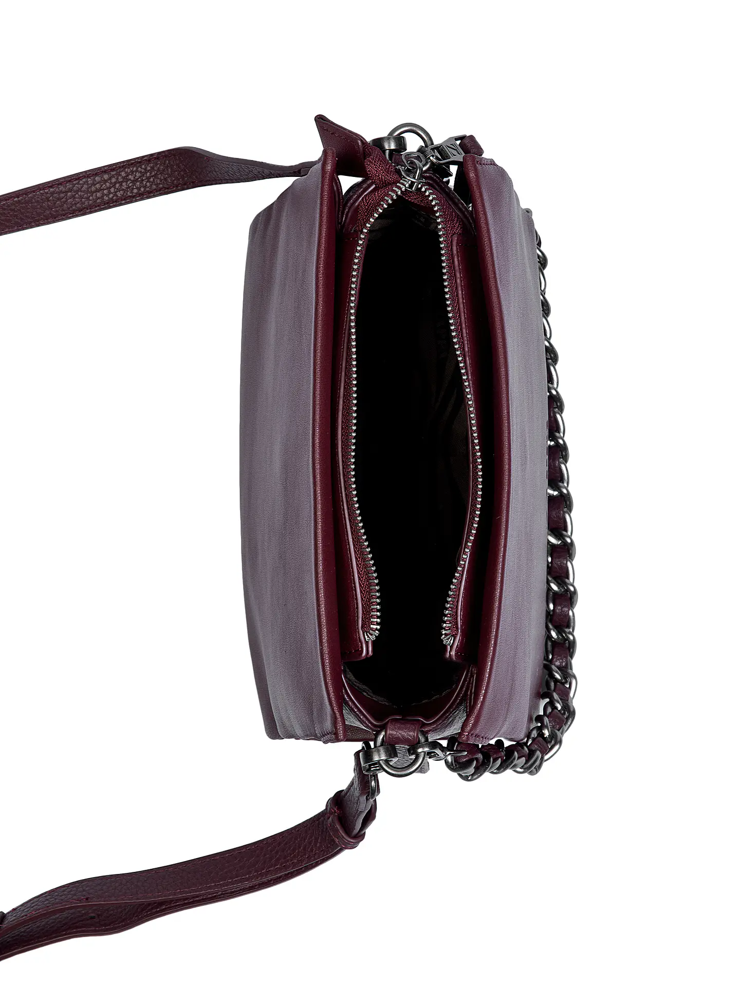 CARTERA (MU) BANDOLERA PU LISO CADENA RICHMOND ZAPPA ZC951PUA4400A00 BURDEO S/T 5