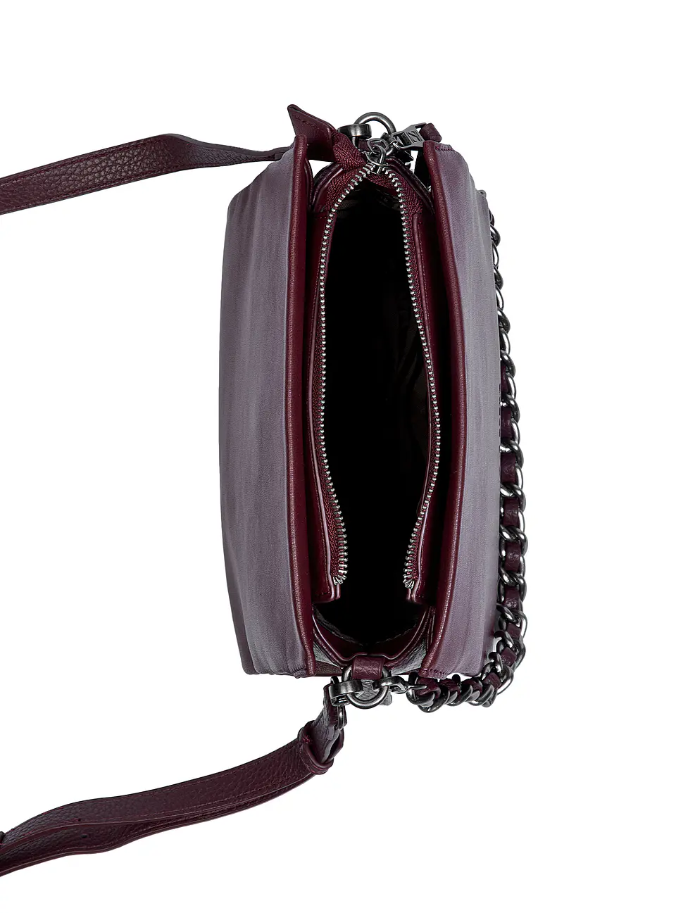 CARTERA (MU) BANDOLERA PU LISO CADENA RICHMOND ZAPPA ZC951PUA4400A00 BURDEO S/T 5