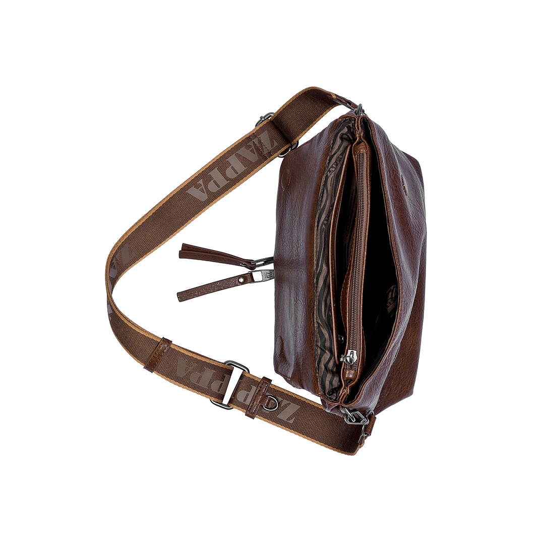 CARTERA (MU) BANDOLERA PU FANTASIA KENTS ZAPPA ZC911PUA7500A00 CHOCOLATE S/T 4