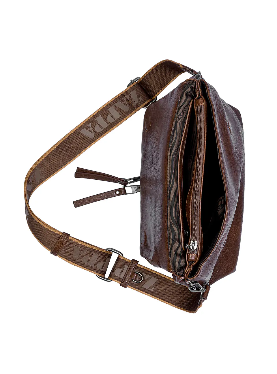 CARTERA (MU) BANDOLERA PU FANTASIA KENTS ZAPPA ZC911PUA7500A00 CHOCOLATE S/T 4