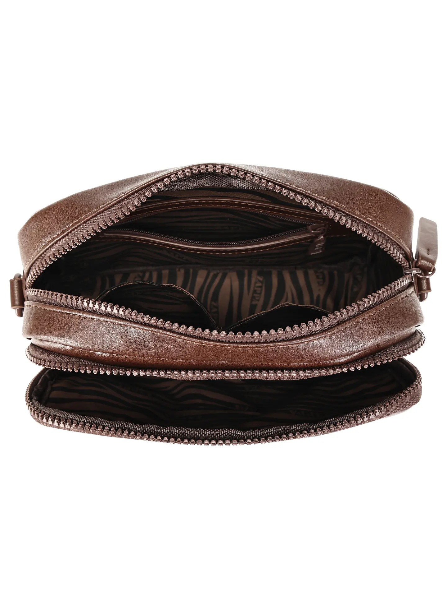 CARTERA (MU) BANDOLERA PU FANTASIA BASICA ZAPPA ZB911PUA7500A00 CHOCOLATE S/T 2