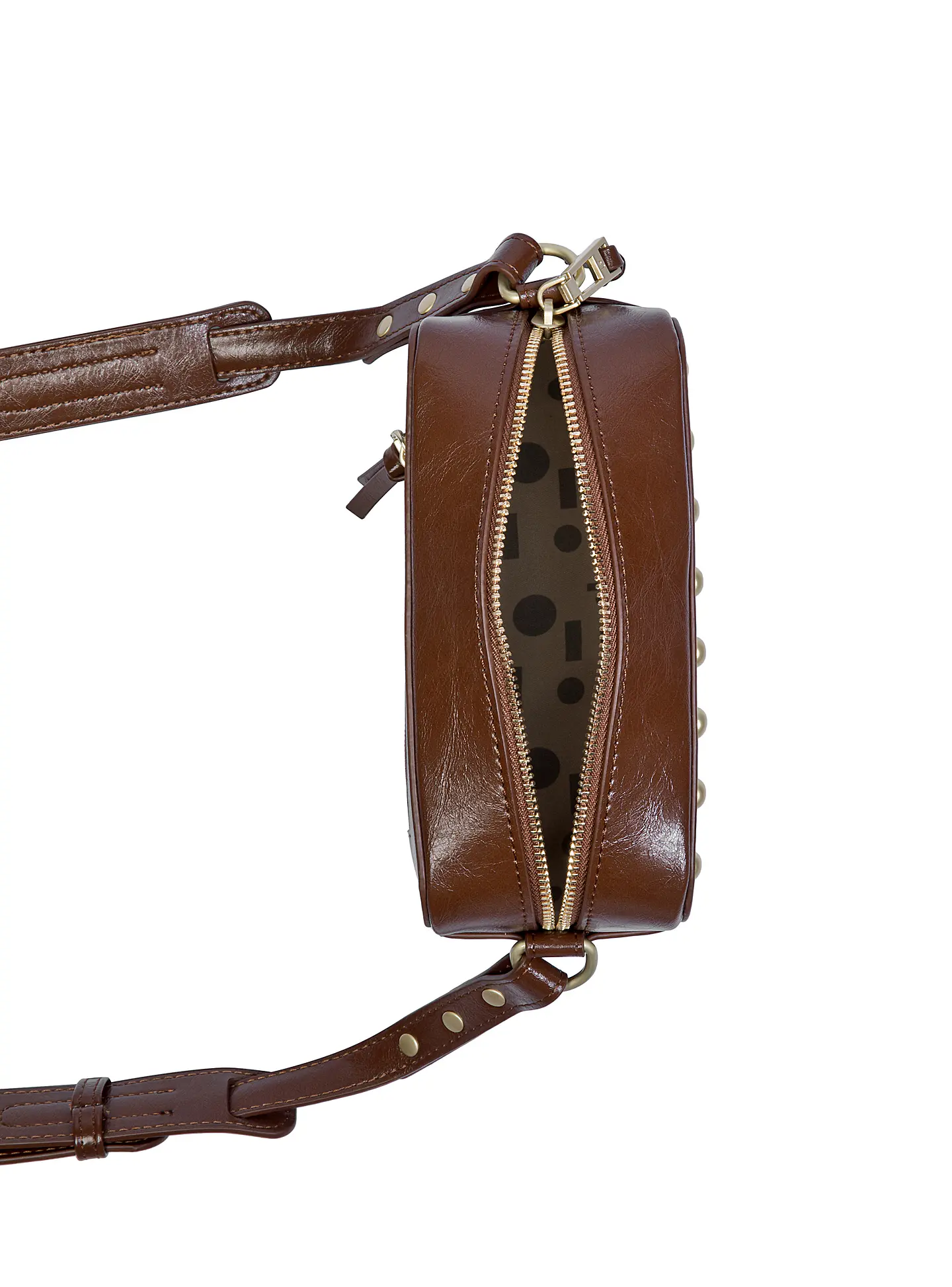 CARTERA (MU) BANDOLERA ROMA POLLINI PC931PUA7500A00 CHOCOLATE S/T 1
