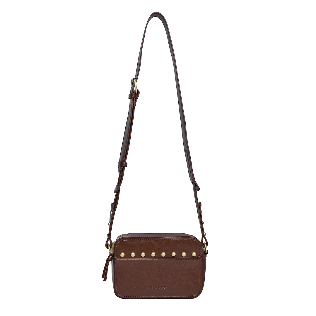 CARTERA (MU) BANDOLERA ROMA POLLINI PC931PUA7500A00 CHOCOLATE S/T 2