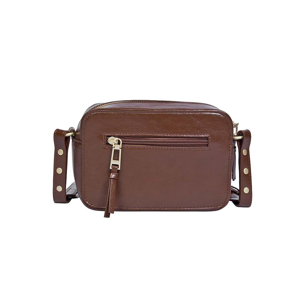 CARTERA (MU) BANDOLERA ROMA POLLINI PC931PUA7500A00 CHOCOLATE S/T 3