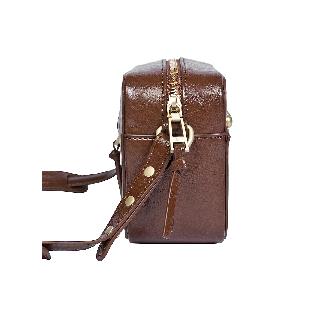 CARTERA (MU) BANDOLERA ROMA POLLINI PC931PUA7500A00 CHOCOLATE S/T 4