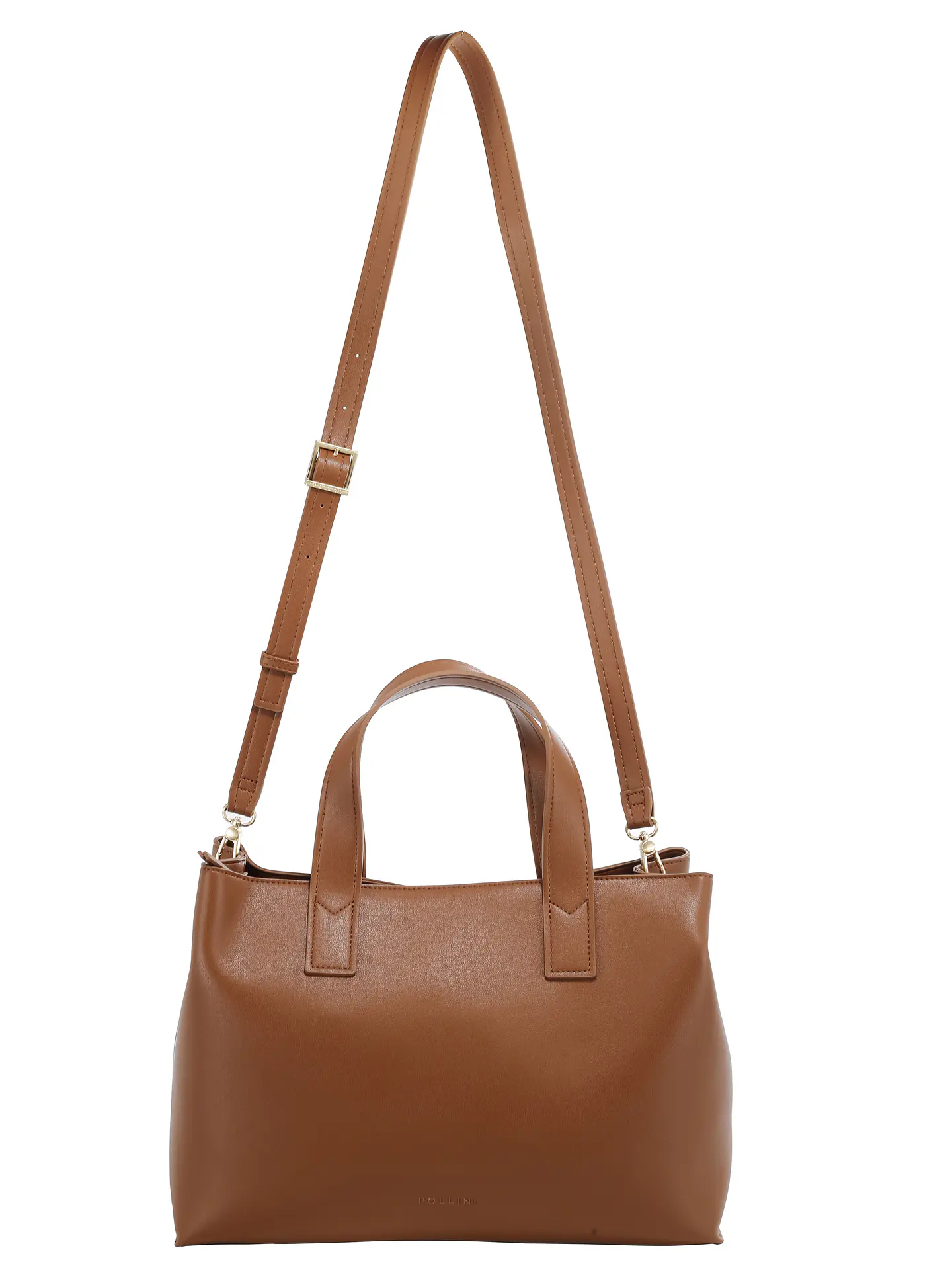 CARTERA (MU) PU ETNA POLLINI PC911PUA8A00A00 BROWN S/T 1