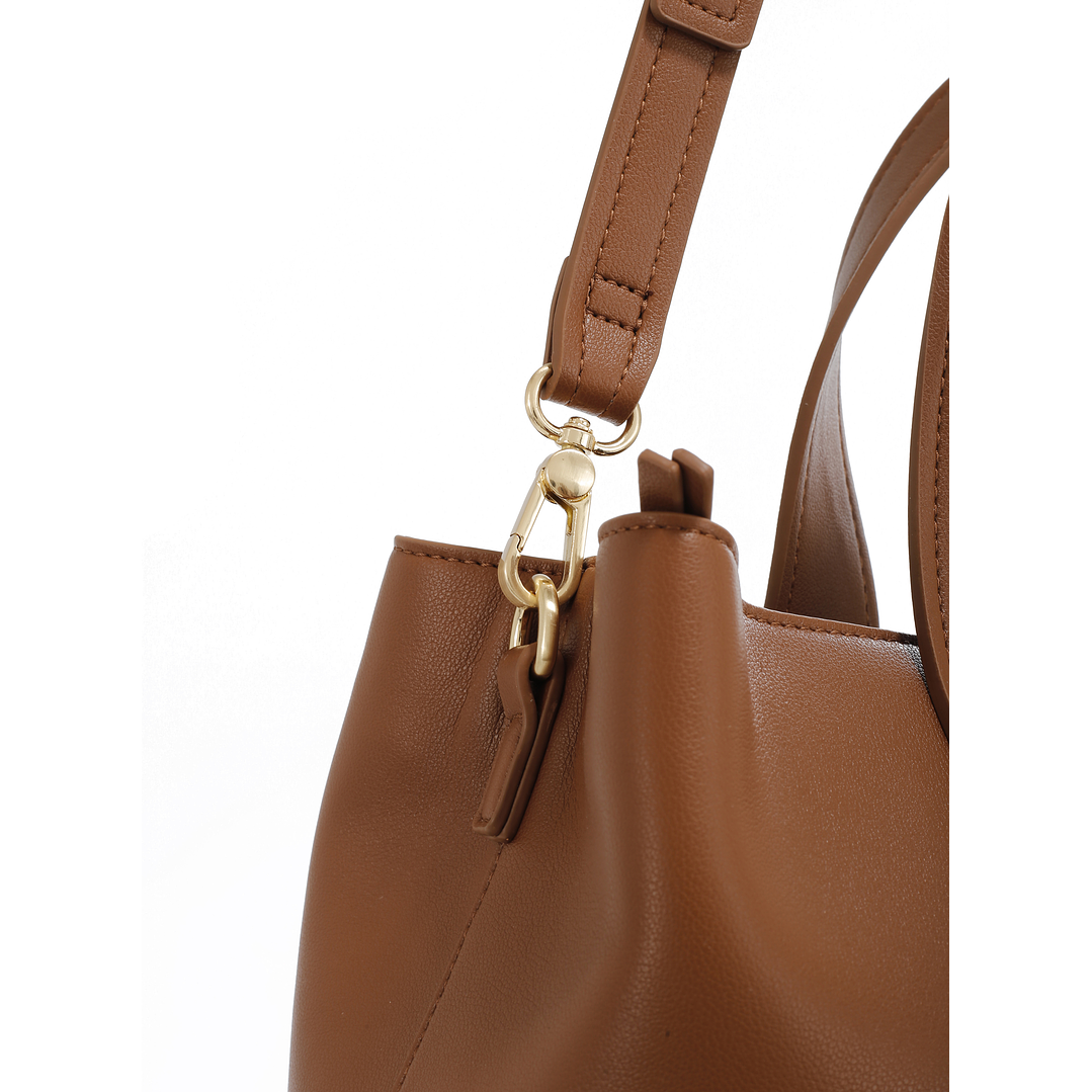 CARTERA (MU) PU ETNA POLLINI PC911PUA8A00A00 BROWN S/T 3