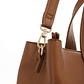 CARTERA (MU) PU ETNA POLLINI PC911PUA8A00A00 BROWN S/T - Miniatura 3