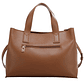CARTERA (MU) PU ETNA POLLINI PC911PUA8A00A00 BROWN S/T - Miniatura 4