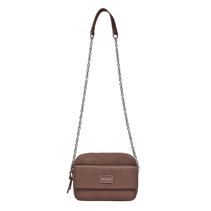 CARTERA (MU) BANDOLERA PUGLIA POLLINI PC861PUA7500A00 CHOCOLATE S/T 1