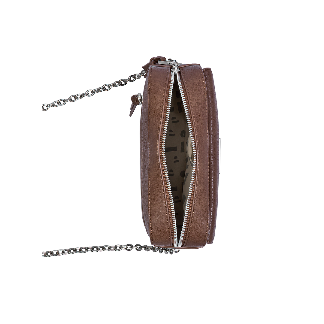 CARTERA (MU) BANDOLERA PUGLIA POLLINI PC861PUA7500A00 CHOCOLATE S/T 2