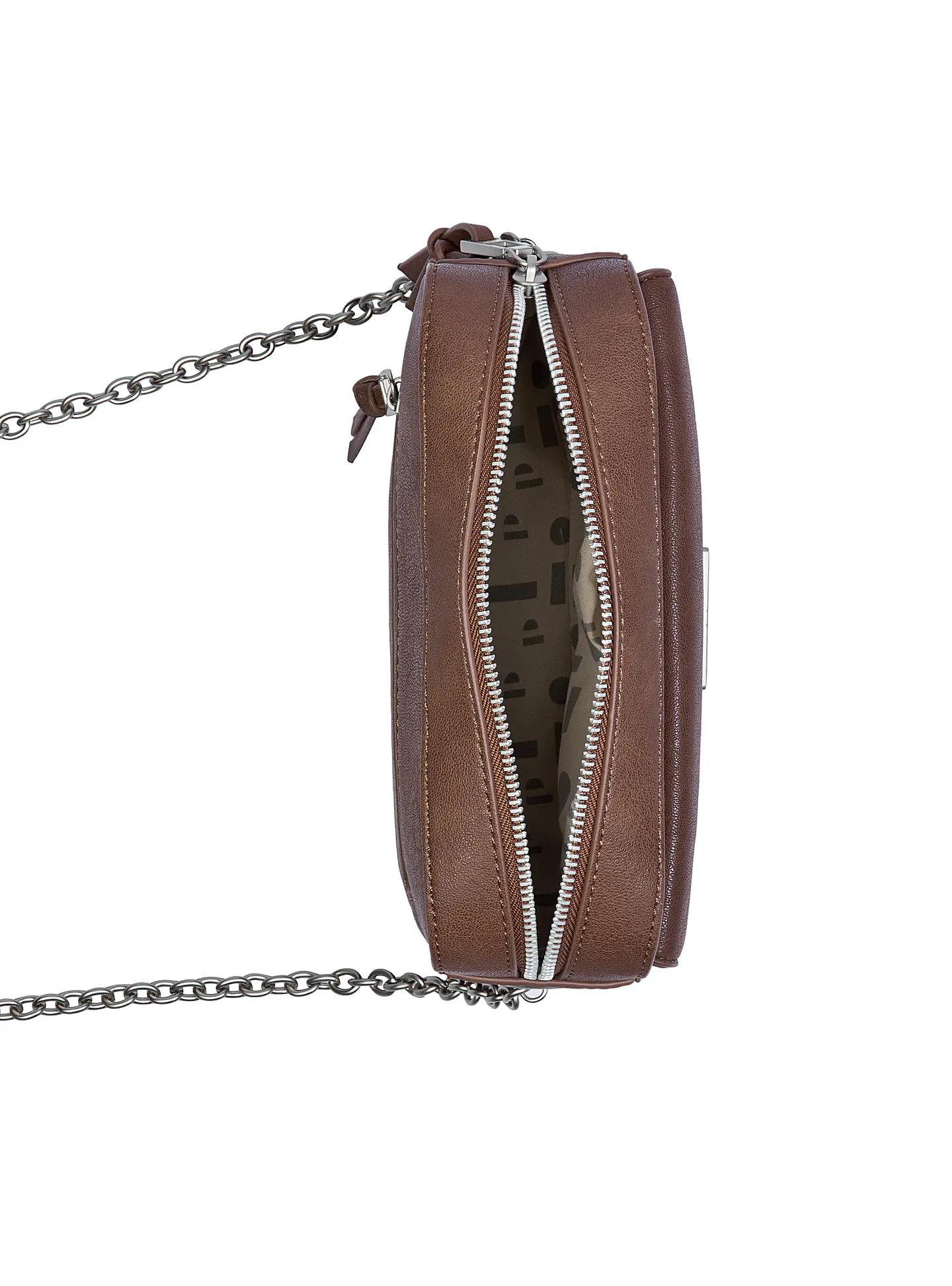 CARTERA (MU) BANDOLERA PUGLIA POLLINI PC861PUA7500A00 CHOCOLATE S/T 2
