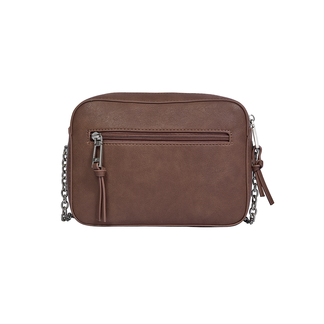 CARTERA (MU) BANDOLERA PUGLIA POLLINI PC861PUA7500A00 CHOCOLATE S/T 5
