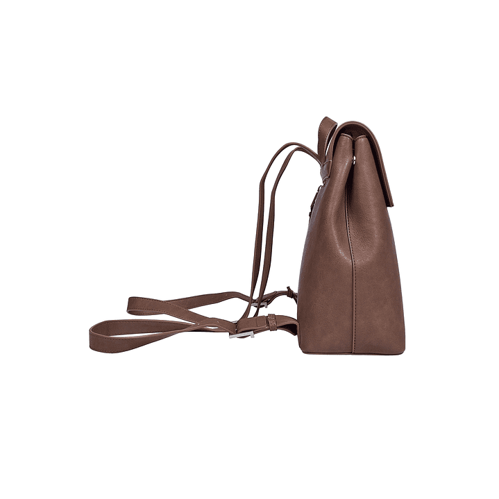 MOCHILA (MU) PU PUGLIA POLLINI PC841PUA7500A00 CHOCOLATE S/T 3