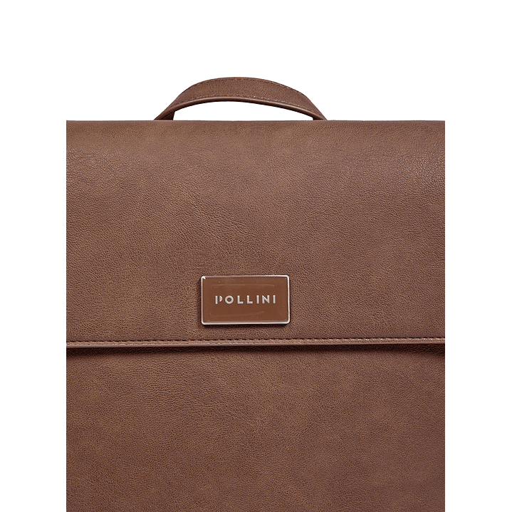 MOCHILA (MU) PU PUGLIA POLLINI PC841PUA7500A00 CHOCOLATE S/T 4
