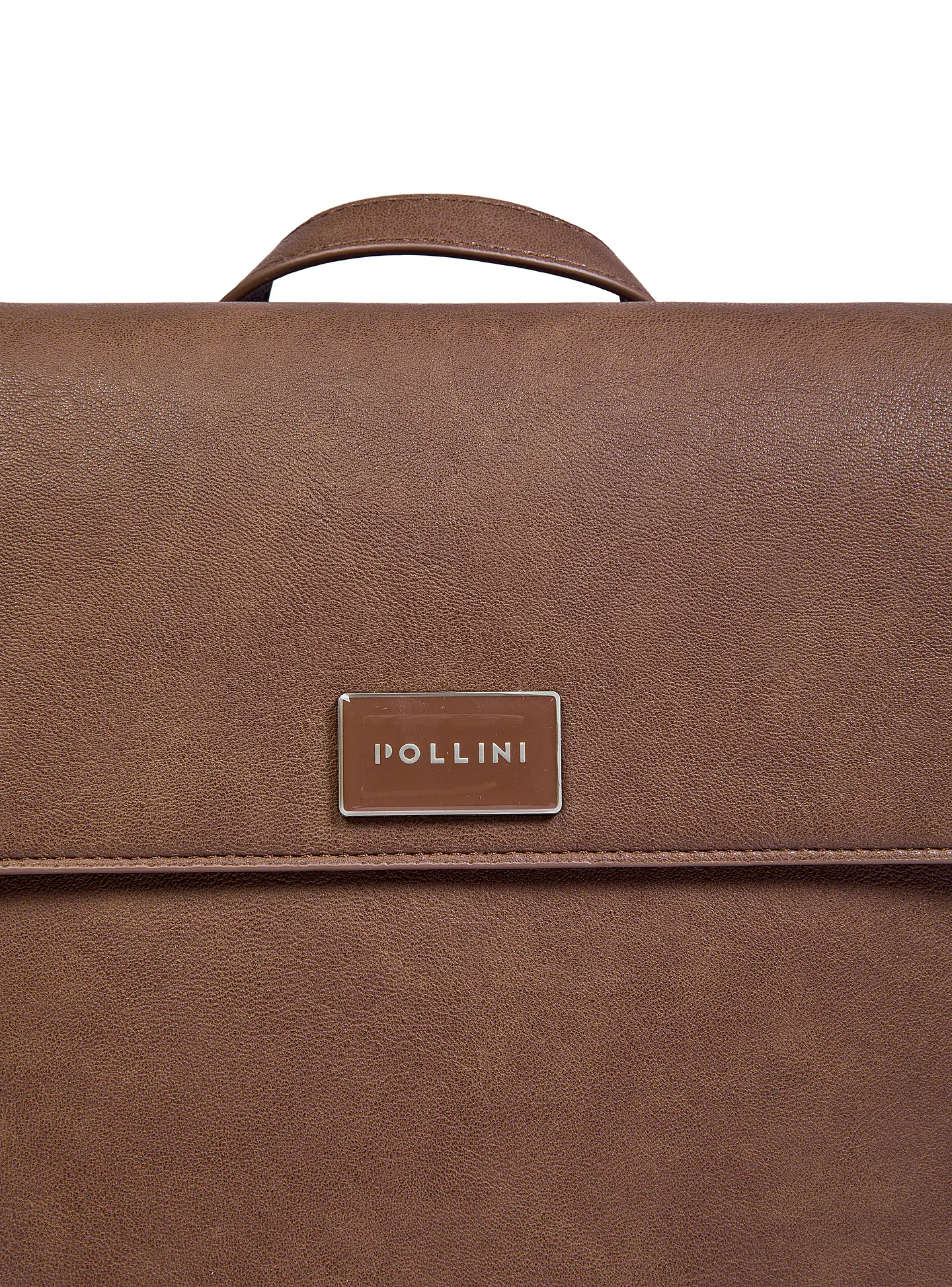 MOCHILA (MU) PU PUGLIA POLLINI PC841PUA7500A00 CHOCOLATE S/T 4